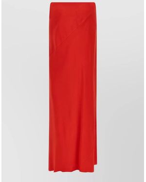 Ermanno Scervino Asymmetric Midi Skirt - Red