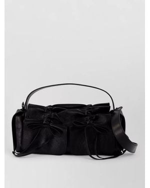 Acne Studios Patent Leather Shoulder Bag - Black