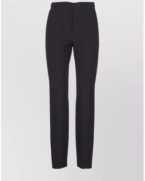 Pinko Slim Fit Pants Ankle Zips - Blue