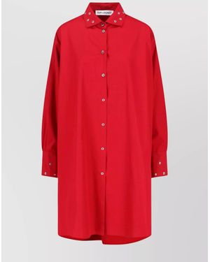 Our Legacy Vestito Chemisier - Red