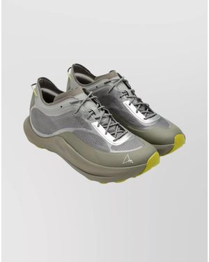 Roa Sneaker Sella Neon Fabric Design - Gray