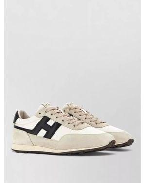 Hogan Leather Low-Top Trainers - White