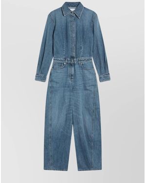 Givenchy Denim Jumpsuit - Blue