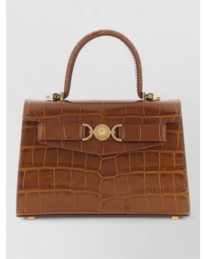 Versace Medusa 95 Shoulder Bag Detachable Strap - Brown