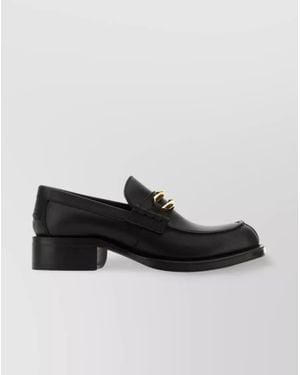 Lanvin Leather Loafers - Black