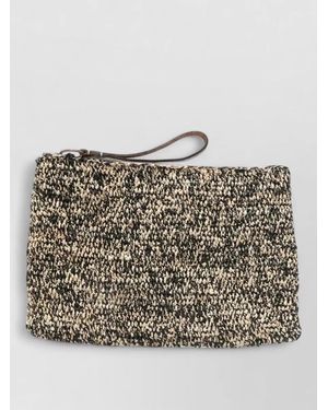 IBELIV Ampy Mini Clutch Bag Textured Finish Strap - Grey