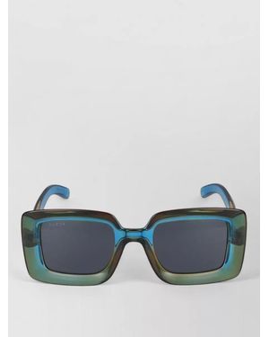 Gucci Sunglasses Gg1718S 005 Square Acetate Frame - Blue