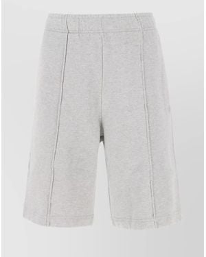 Ambush Cotton Bermuda Shorts - White