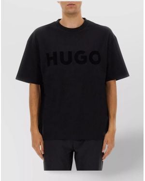 HUGO Basic Crew Neck T-Shirt - Black
