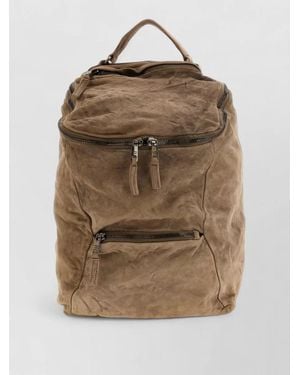 Giorgio Brato Leather Backpack - Multicolour