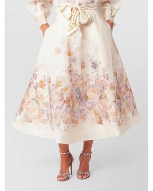 Zimmermann Midi Dress - Natural