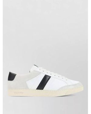 Tom Ford Blake Leather Trainers Low Top Design - Multicolour