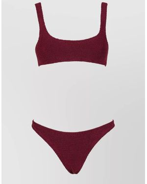 MC2 Saint Barth Naomi Scoop Neck Textured Bikini Set