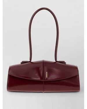 Jil Sander Leather Shoulder Bag - Red