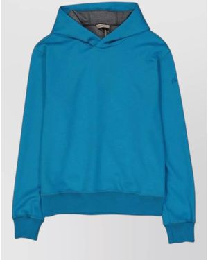 Herno Polyester Hoodie - Blue
