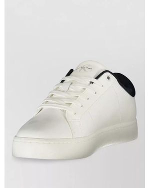 Calvin Klein Polyester Low-Top Trainers - White