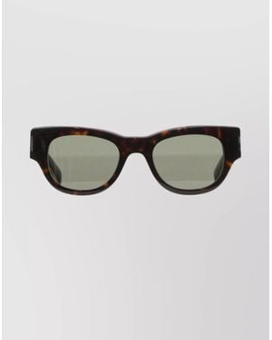 Saint Laurent Aviator Tortoiseshell Sunglasses Dark Lenses - Multicolor