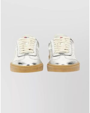 DSquared² Leather Low-Top Trainers - Metallic