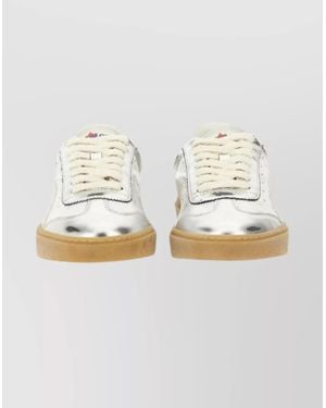 DSquared² Leather Low-Top Trainers - Metallic
