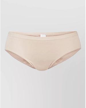 CALIDA Seamless Mid Rise Underwear Brief Elastic Waistband - Natural