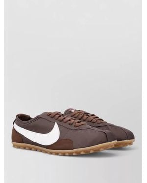 Nike Leather Moon Shoe Og Lace-Up Trainers - Brown