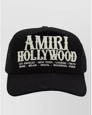 Amiri Relaxed Style Hat Mesh Back - Black