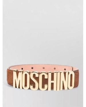 Moschino Leather Belt - Pink