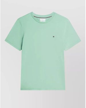 Tommy Hilfiger Seasonal Regular Fit Crew Neck T-Shirt - Green