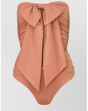 Zimmermann One Piece Swimsuit Bow Detail Coco - Multicolor