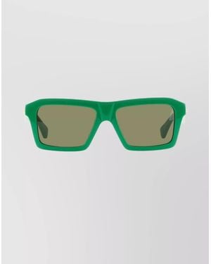 Bottega Veneta Square Sunglasses - Green