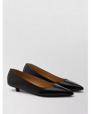 Marsèll Spino Leather Pumps Pointed Toe Kitten Heel - Multicolor