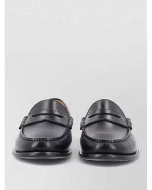 BOSS Leather Monk Shoes - Gray