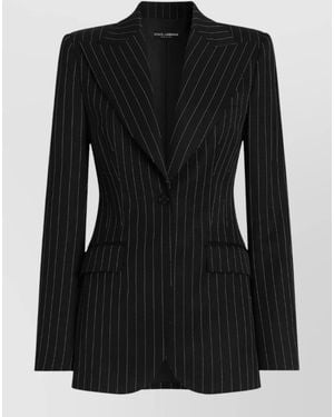 Dolce & Gabbana Suit Jacket - Black