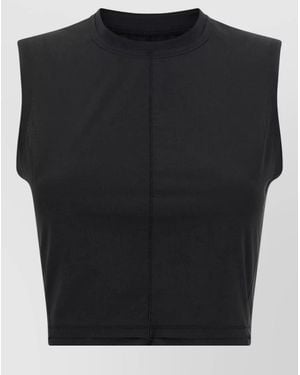 Y-3 Polyester W Run Tank Top - Black