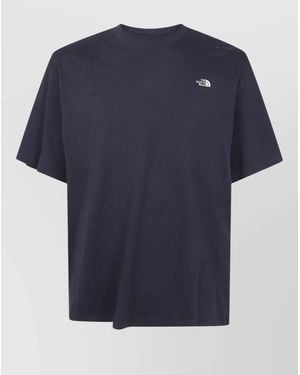 The North Face Logo Crew Neck Short Sleeve T-Shirt - Blue
