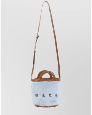Marni Tropicalia Mini Crossbody Bag - White