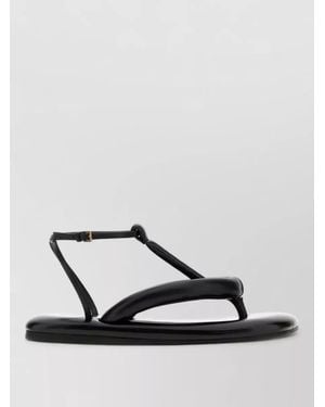 Givenchy Leather Boudoir Thong Sandals Flat Sole - Multicolour