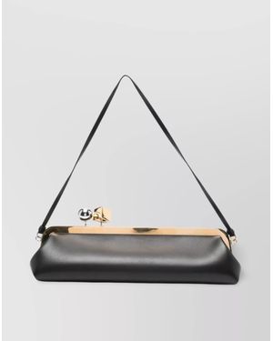 Jacquemus Rectangular Clutch With Detachable Shoulder Strap - Multicolor