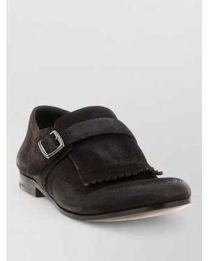 Church's Leather Buckled Loafers - Black