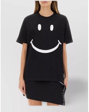 Moschino Cotton Regular-Fit T-Shirt - Black