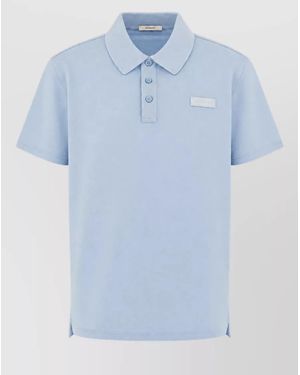 Givenchy Cotton Polo Shirt - Blue