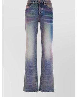 DIESEL Straight-Leg Denim Jeans - Blue