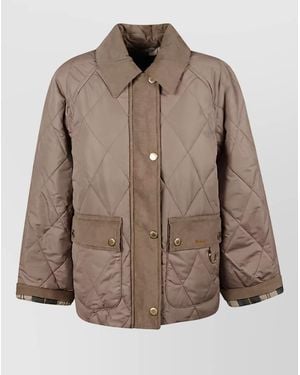 Barbour Quilted Jacket - Brown