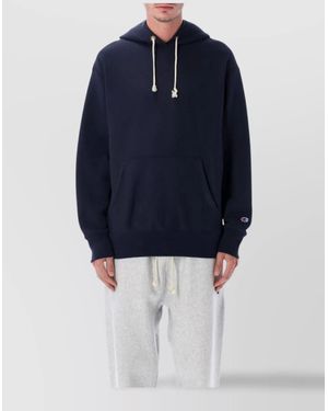 Champion Cotton Hoodie - Blue
