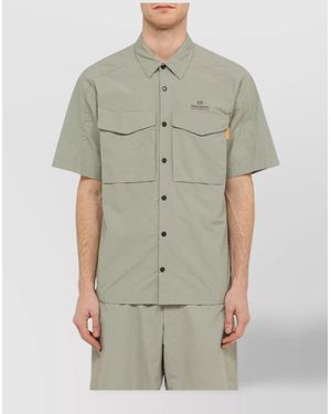 Parajumpers Pete Shirt With Nylon And Cotton - Green