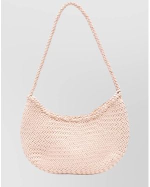 Dragon Diffusion Nova Luna Leather Shoulder Bag - Pink