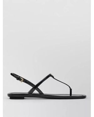 Prada Flat Sole Open Toe Slingback Sandals - Multicolour