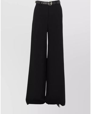 Max Mara Wide-Leg Pants - Black