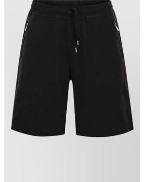 Brunello Cucinelli Cotton Knee-Length Jogging Shorts - Black