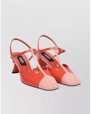CAREL PARIS Leather Isadora 40Mm Sandals - Pink